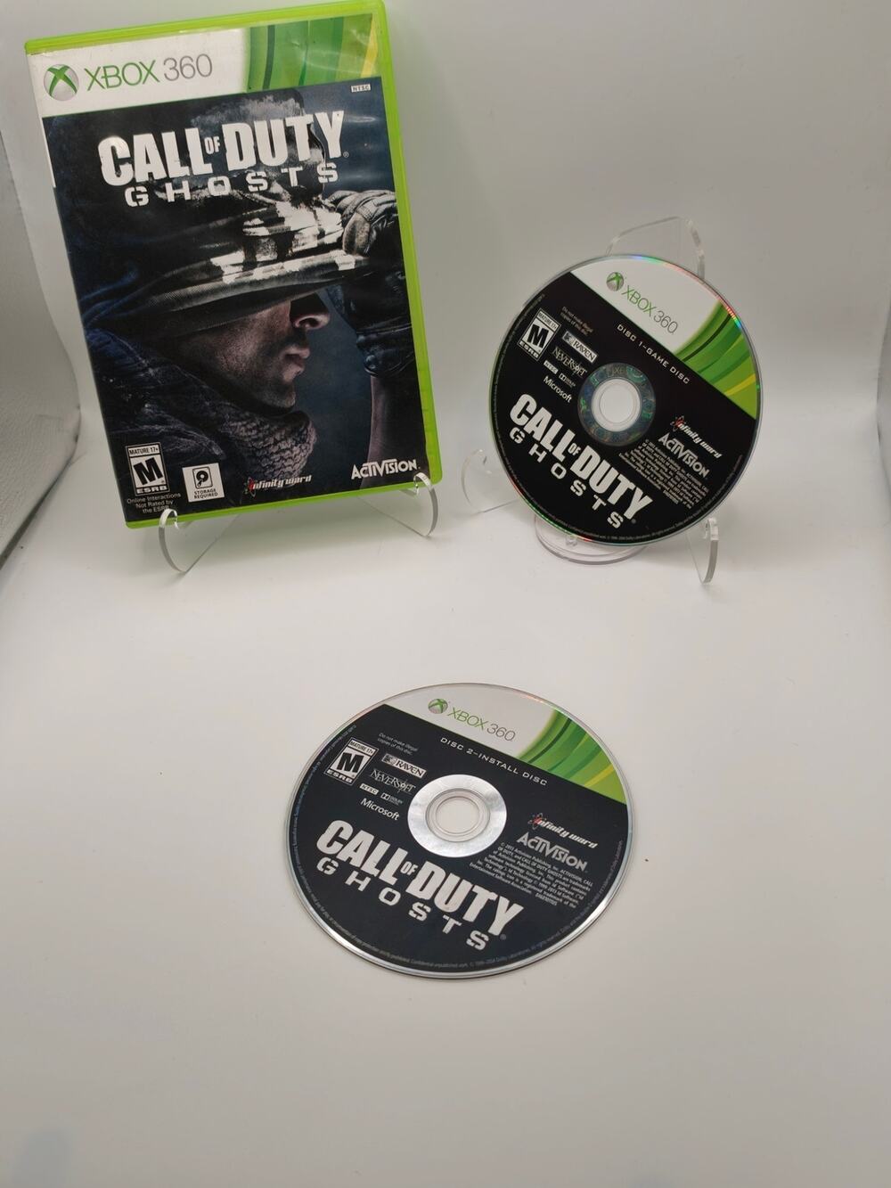 Call of Duty Ghosts Xbox 360 CIB Complete 2-Disc Tested